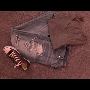 Never worn! American Eagle artistry jeans!